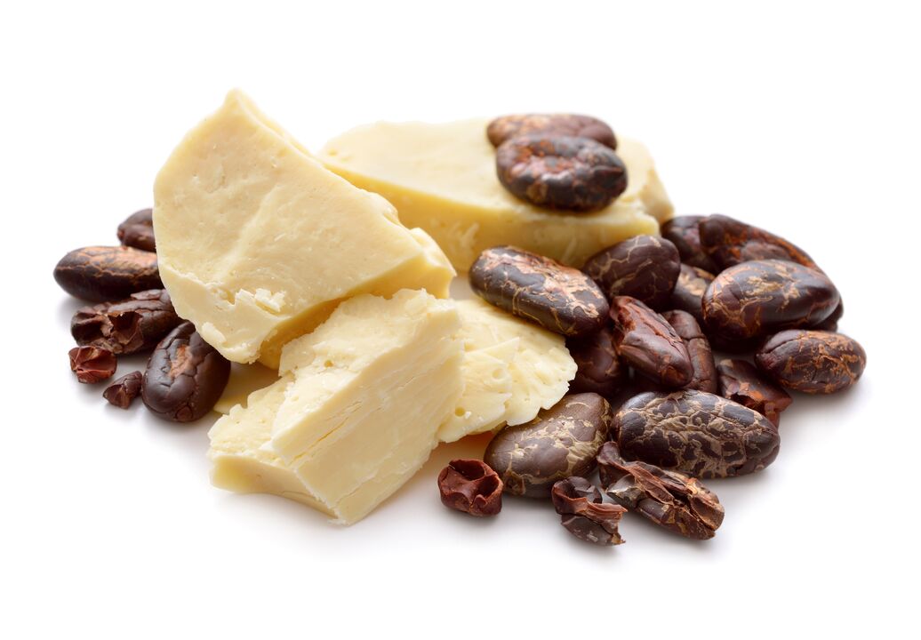 manteca de cacao - composición de la crema Proctonic